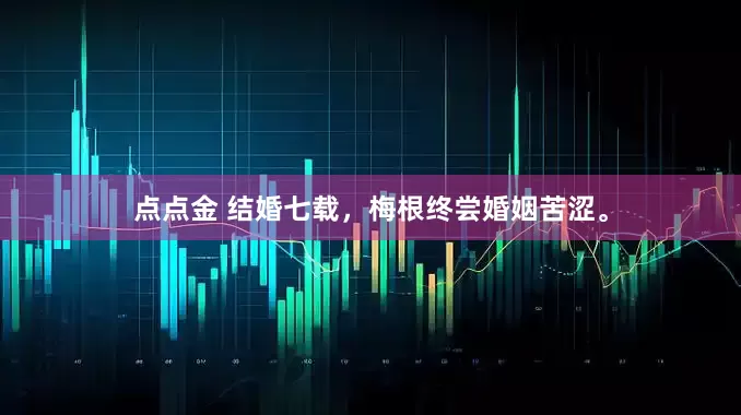 点点金 结婚七载，梅根终尝婚姻苦涩。